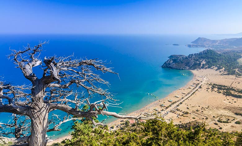 Tsambika strand Rhodos